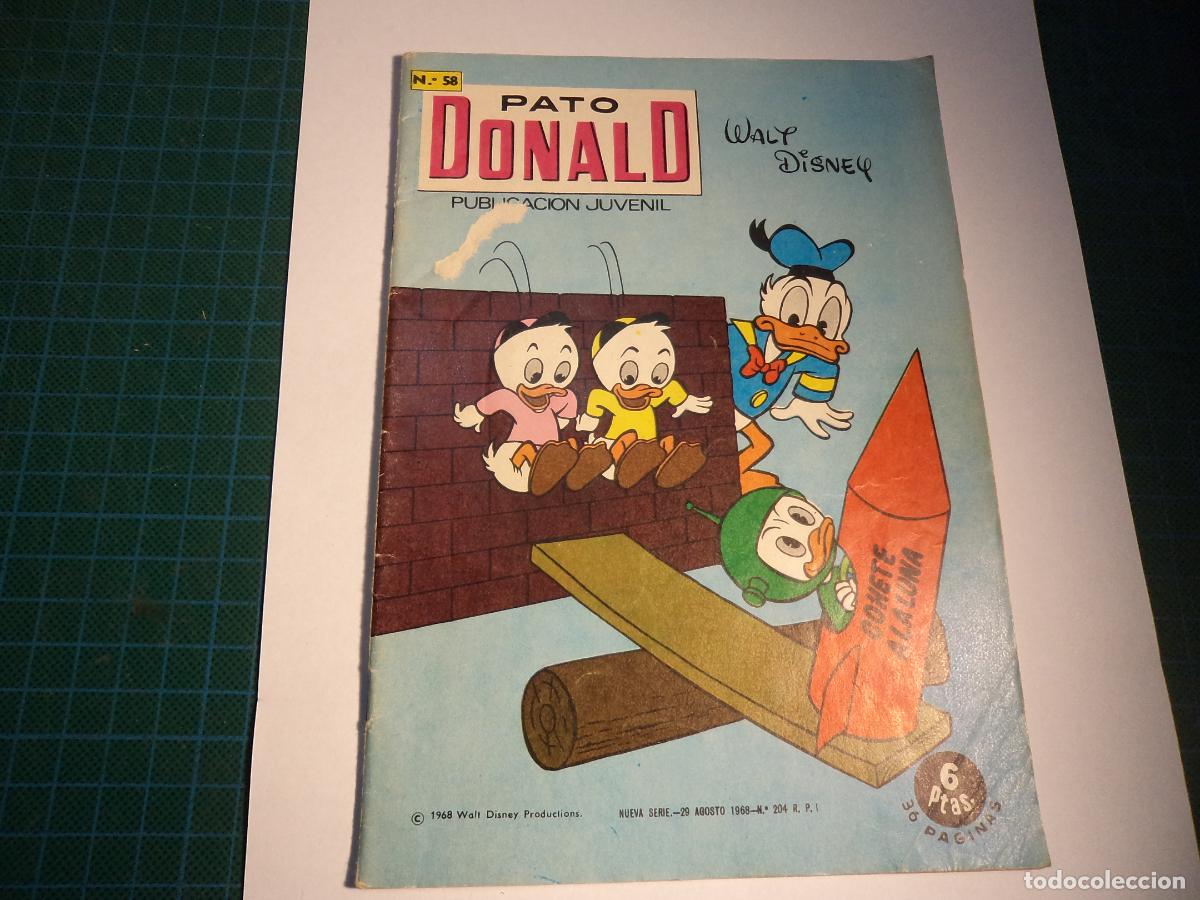 Tebeos: Pato Donald. N&ordm; 58. ERSA