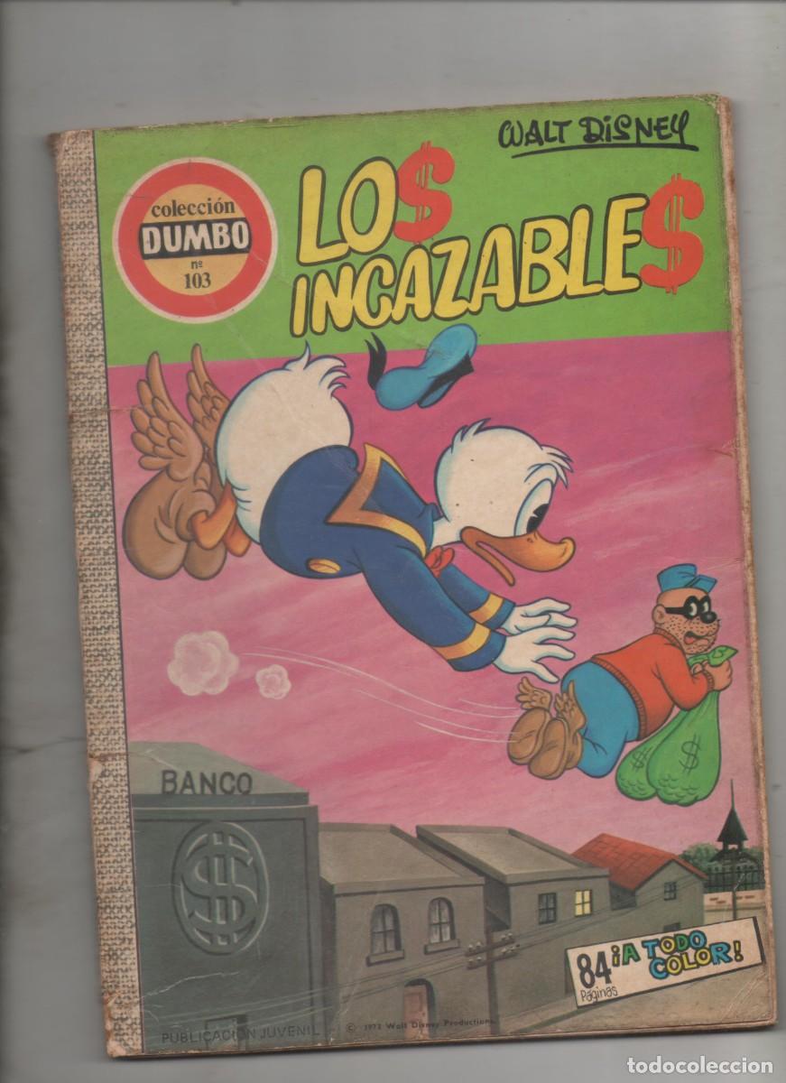 Tebeos: COLECCION DUMBO N&ordm;103 . LOS INCAZABLES . - P - Foto 1