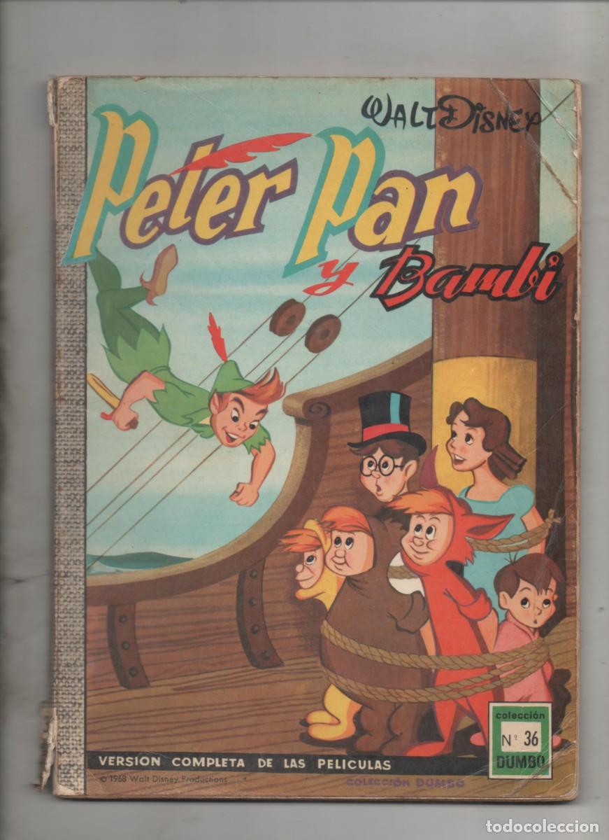 Comics: COLECCION DUMBO N&ordm; 36 . PETER PAN Y BAMBI . - P