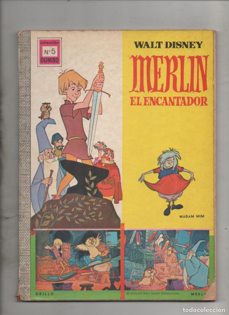 Tebeos: COLECCION DUMBO N&ordm; 5. MERLIN EL ENCANTADOR . - P