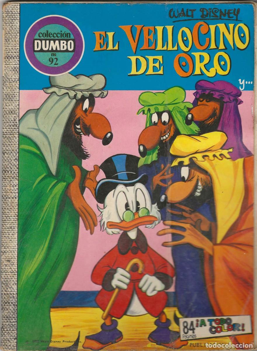 Tebeos: DUMBO -- N&ordm; 92 EL VELLOCINO DE ORO + N&ordm; 122 UN PAYASO EN EL ESPACIO