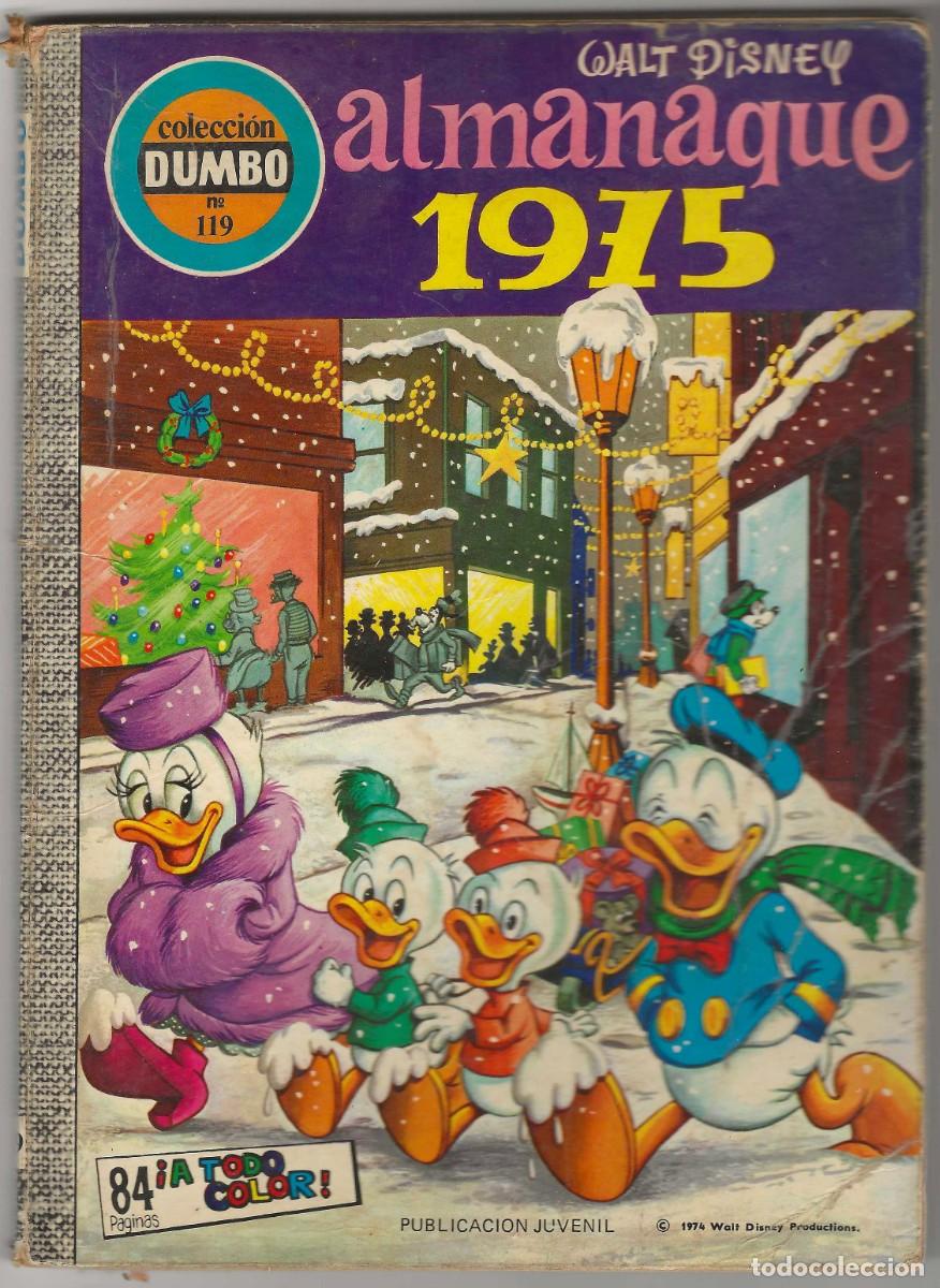 Tebeos: DUMBO -- N&ordm; 119 ALMANAQUE 1975 - Foto 1