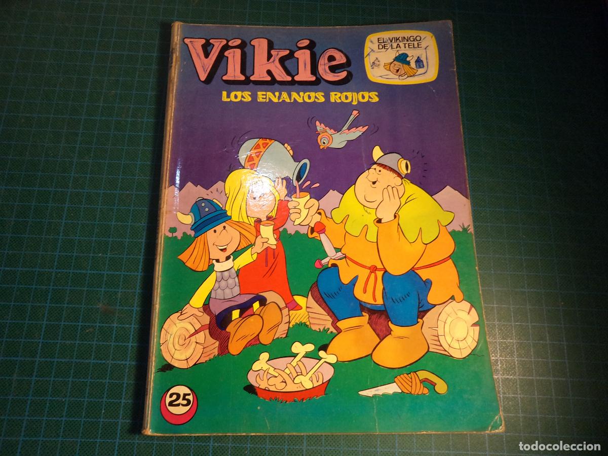 BDs: Vikie. N&ordm; 25. Los enanos rojos. ERSA.