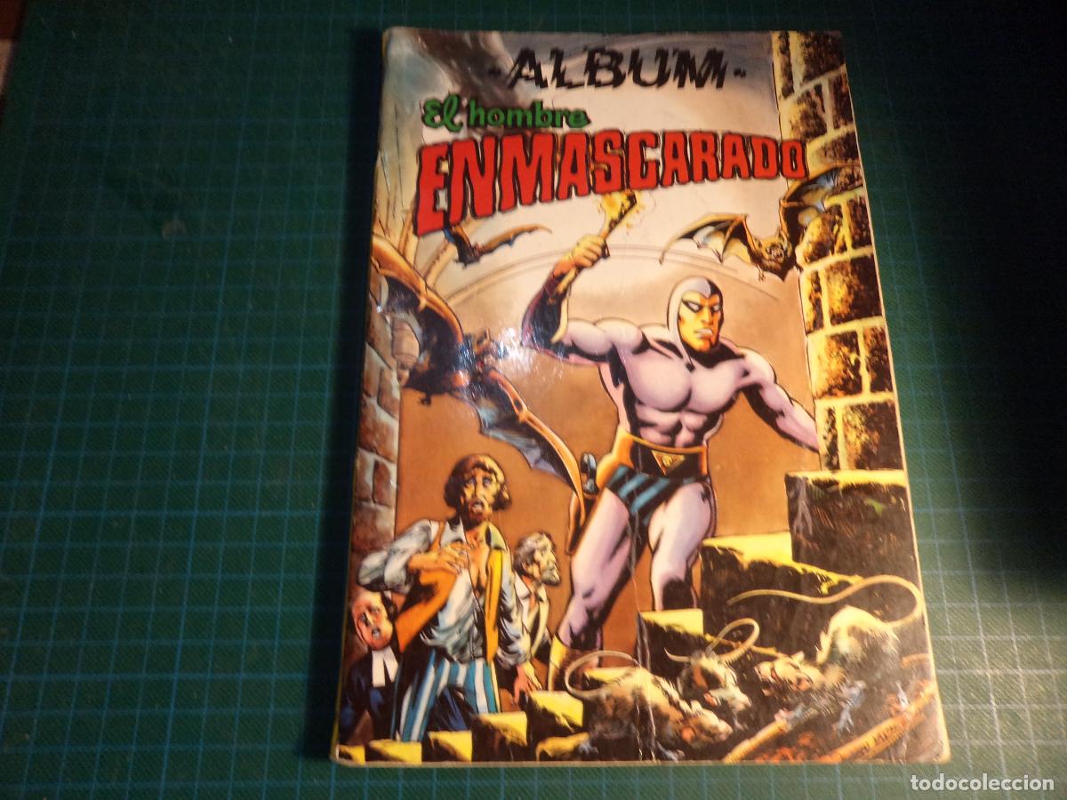 BDs: Album el hombre enmascarado. N&ordm; 4. Valenciana. Con se&ntilde;ales de uso