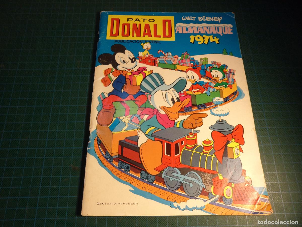 Giornalini: Pato Donald. Almanaque 1974. ERSA. (Ref. 6-B)