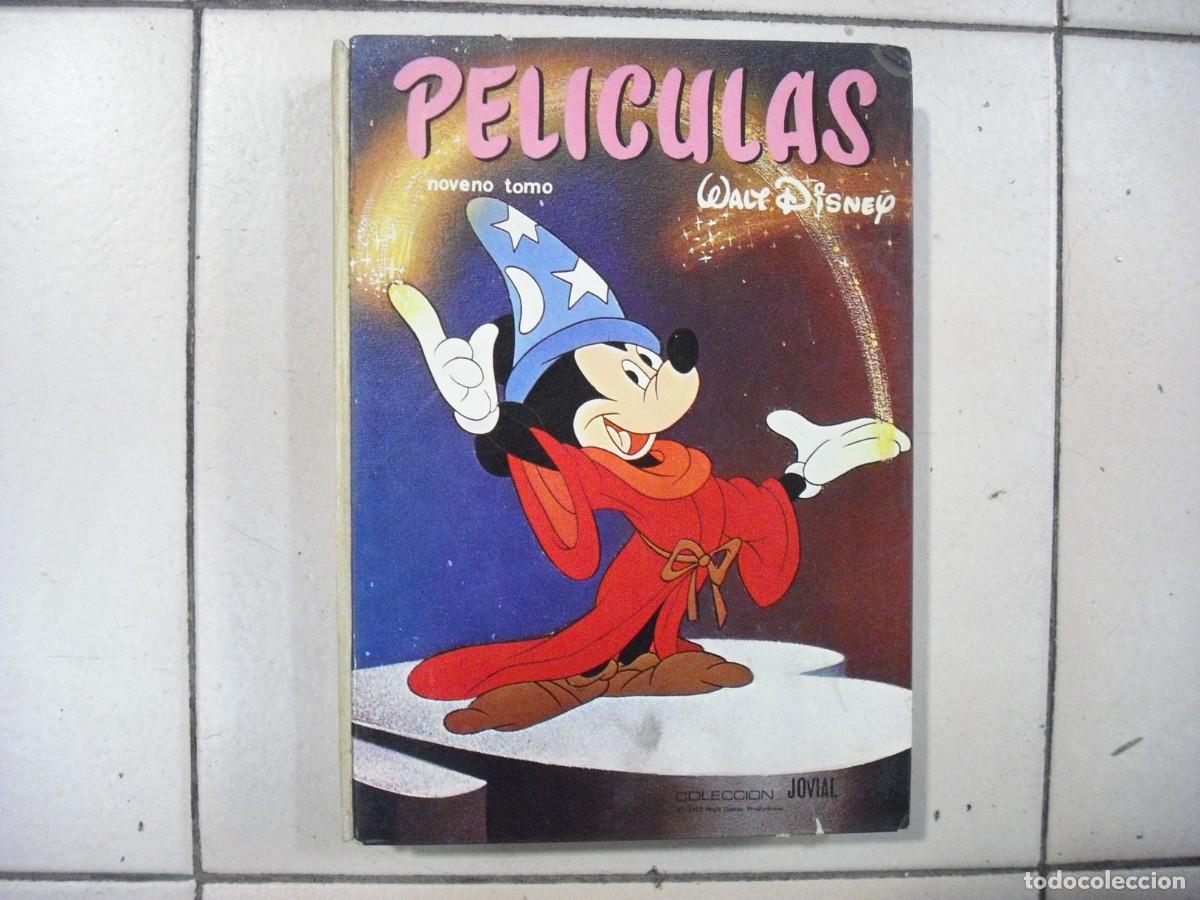 Tebeos: PELICULAS WALT DISNEY . TOMO 9 . COLECCION JOVIAL. ERSA . TAPA DURA