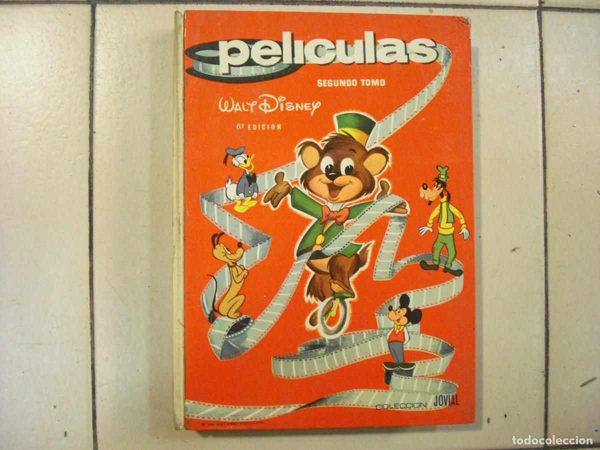 Tebeos: PELICULAS WALT DISNEY . TOMO 2 . COLECCION JOVIAL. ERSA . TAPA DURA