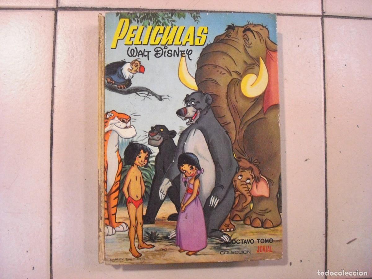Tebeos: PELICULAS WALT DISNEY . TOMO 8 . COLECCION JOVIAL. ERSA . TAPA DURA