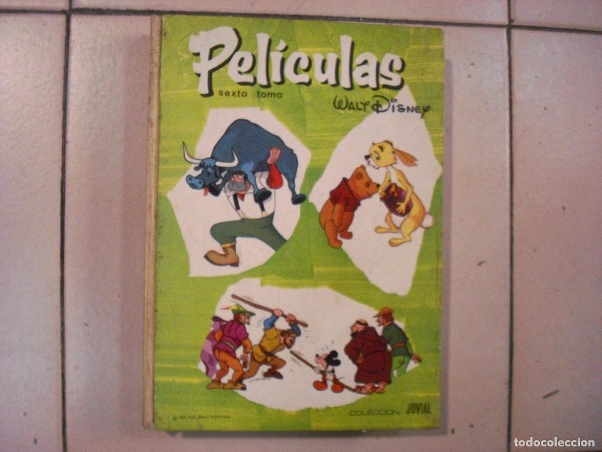 Tebeos: PELICULAS WALT DISNEY . TOMO 6 . COLECCION JOVIAL. ERSA . TAPA DURA