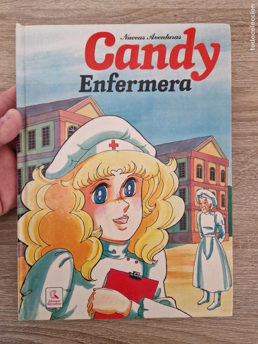 Tebeos: antiguo comic libro nuevas aventuras Candy Candy enfermera editorial recreativas ersa arts 1984