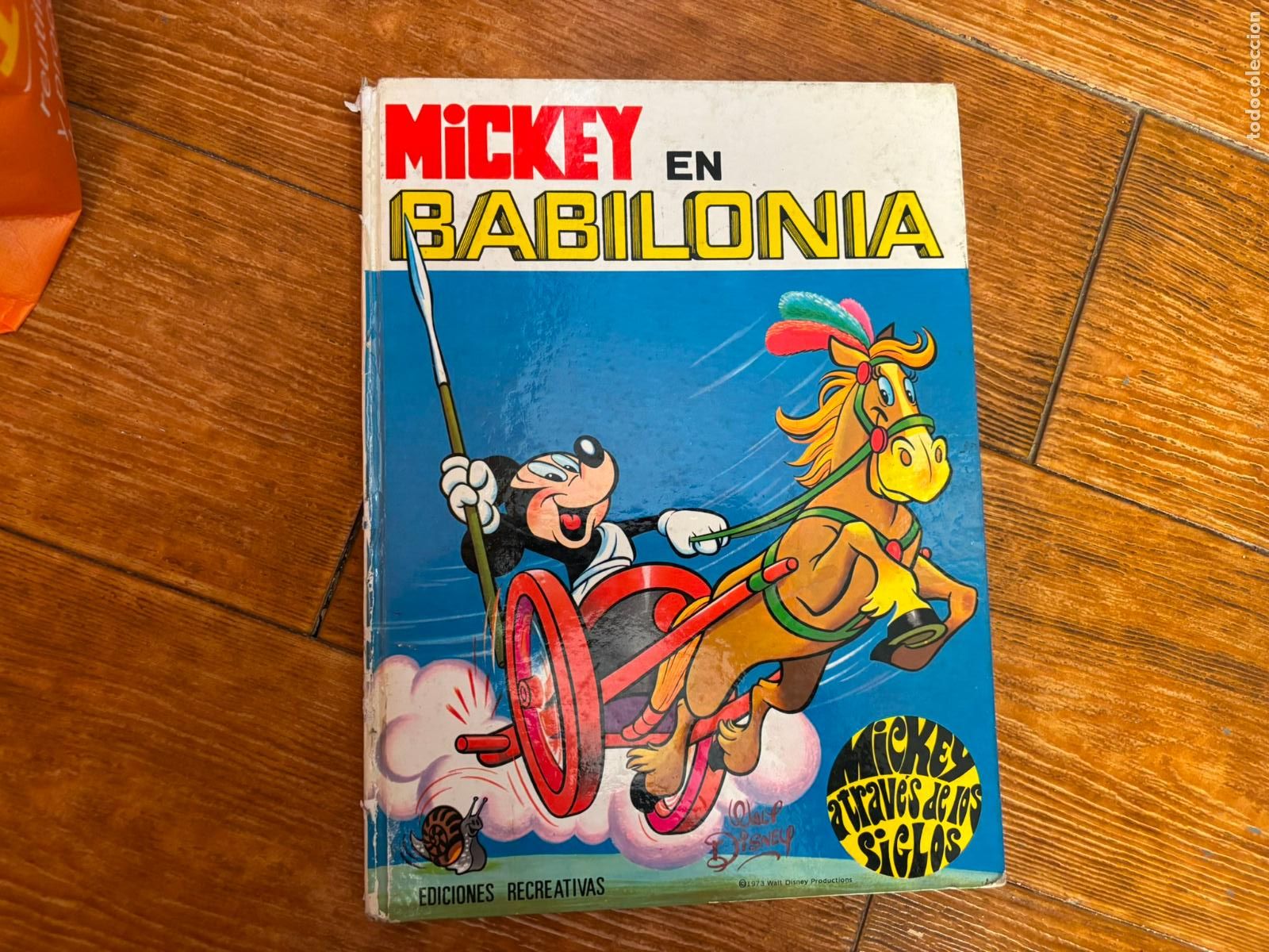 Tebeos: COLECCI&Oacute;N JAJA N&ordm; 2 MICKEY EN BABILONIA EDICIONES RECREATIVAS ERSA WALT DISNEY TAPA DURA