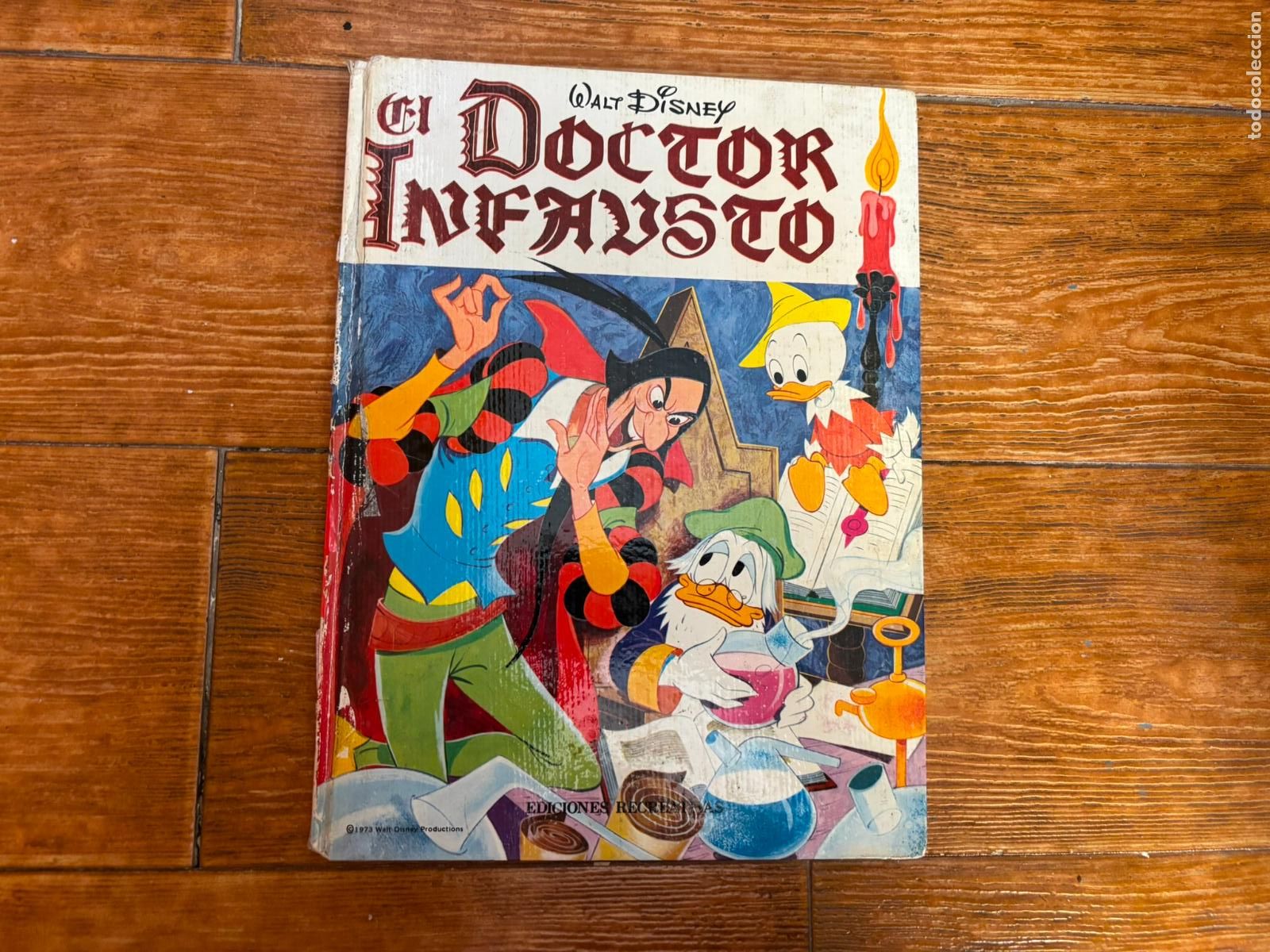Tebeos: COLECCI&Oacute;N JAJA N&ordm; 3 DOCTOR INFAUSTO EDICIONES RECREATIVAS ERSA WALT DISNEY TAPA DURA