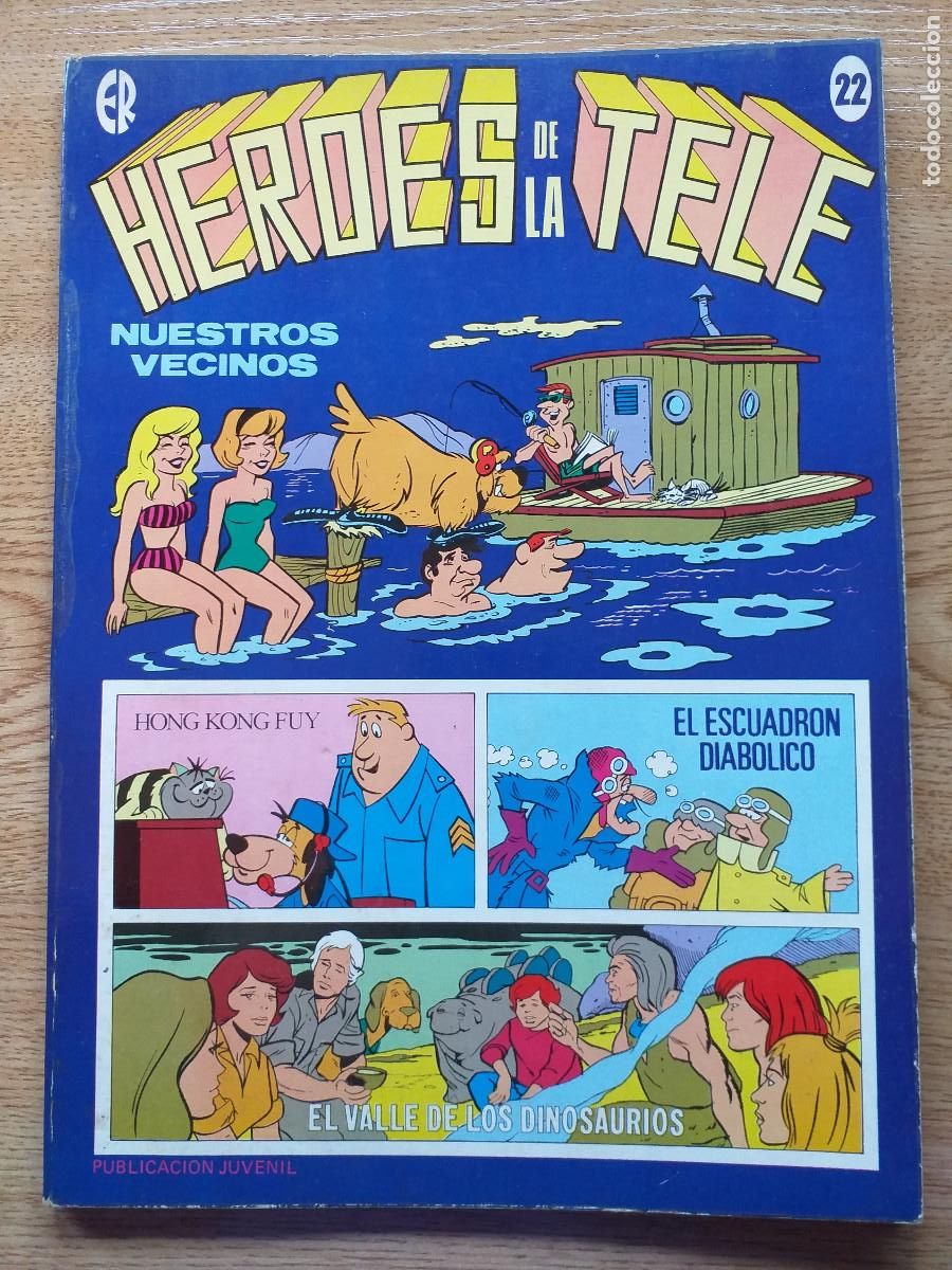 Tebeos: HEROES DE LA TELE - N&ordm; 22 - 1982 EDICIONES RECREATIVAS S. A.
