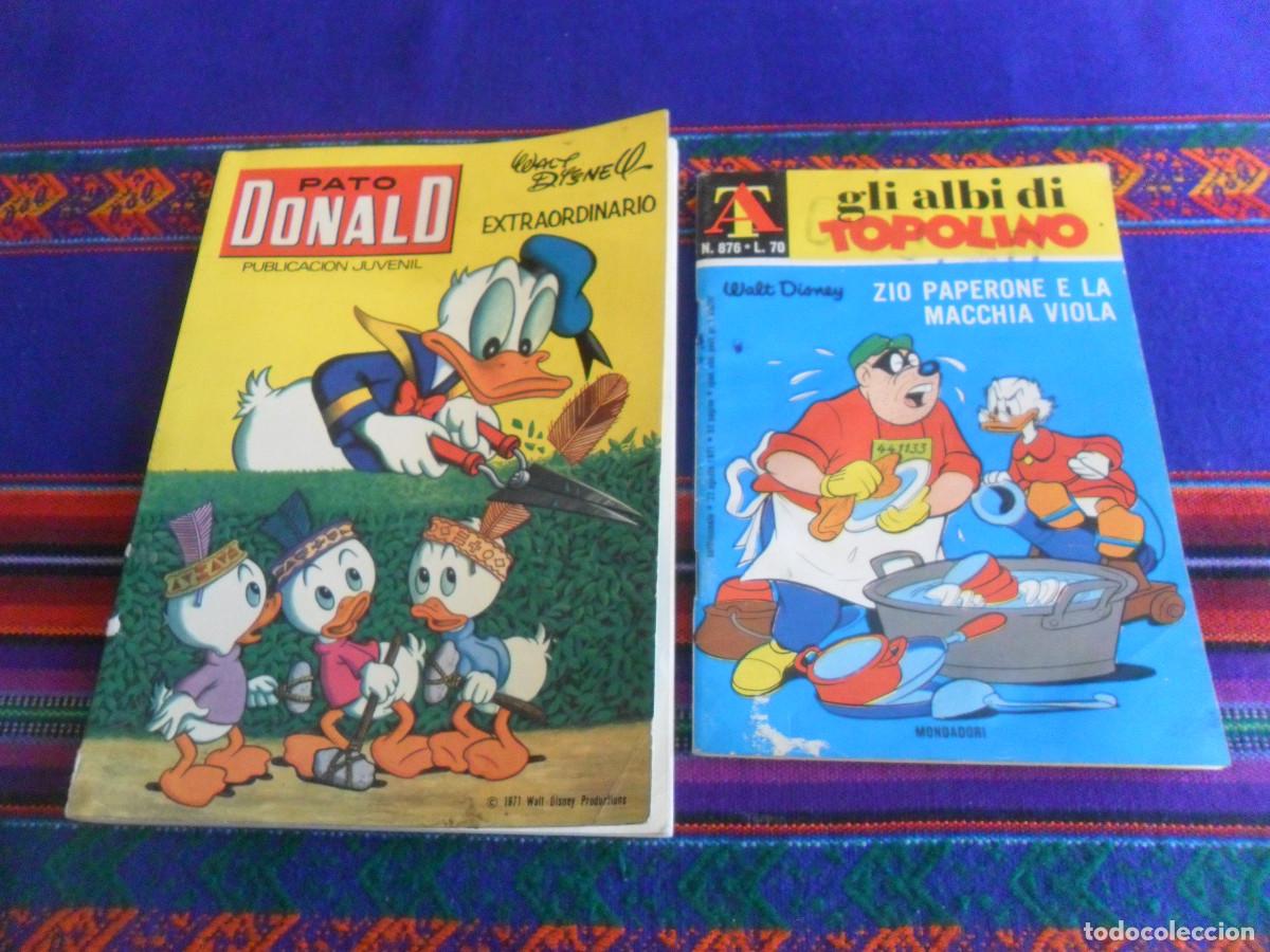 Comics: PATO DONALD EXTRAORDINARIO 25 MARZO 1971. ERSA. REGALO GLI ALBI DI TOPOLINO N&ordm; 876. MONDADORI 1971.
