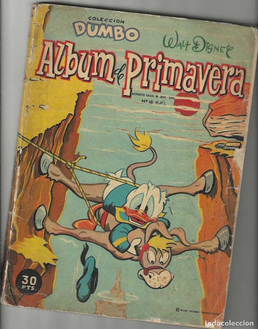 Tebeos: DUMBO ERSA ALBUM DE PRIMAVERA 1963 - PORTADA RASGADA