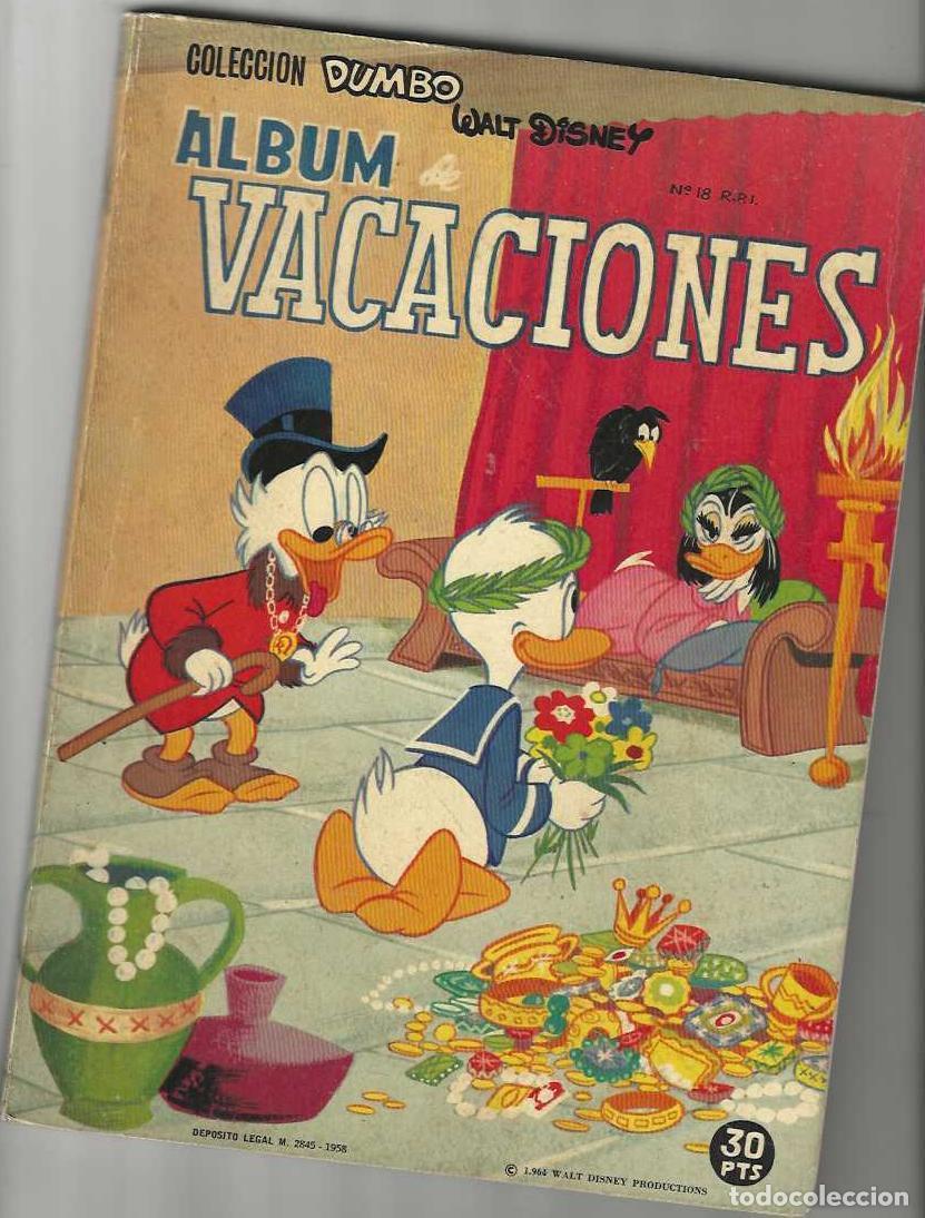 Tebeos: DUMBO ERSA ALBUM VACACIONES 1964
