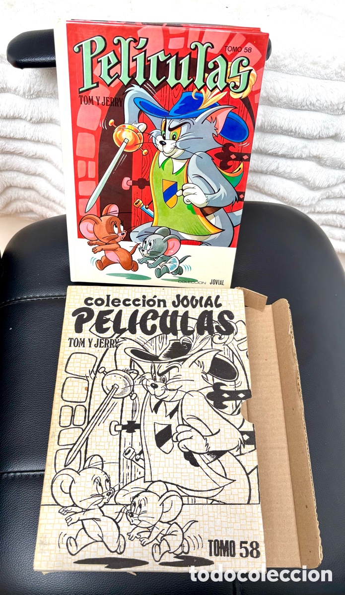 Tebeos: Tom y Jerry Pel&iacute;culas Tomo 58 (1983) Ersa Jovial + Caja Estuche Original