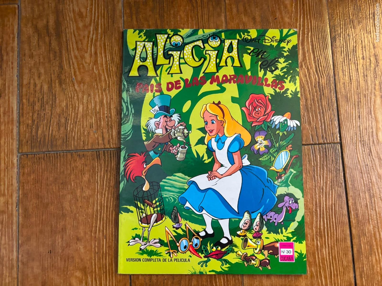 Tebeos: COLECCION CUCA&Ntilde;A N&ordm; 30 ALICIA EN EL PAIS DE LAS MARAVILLAS WALT DISNEY ERSA