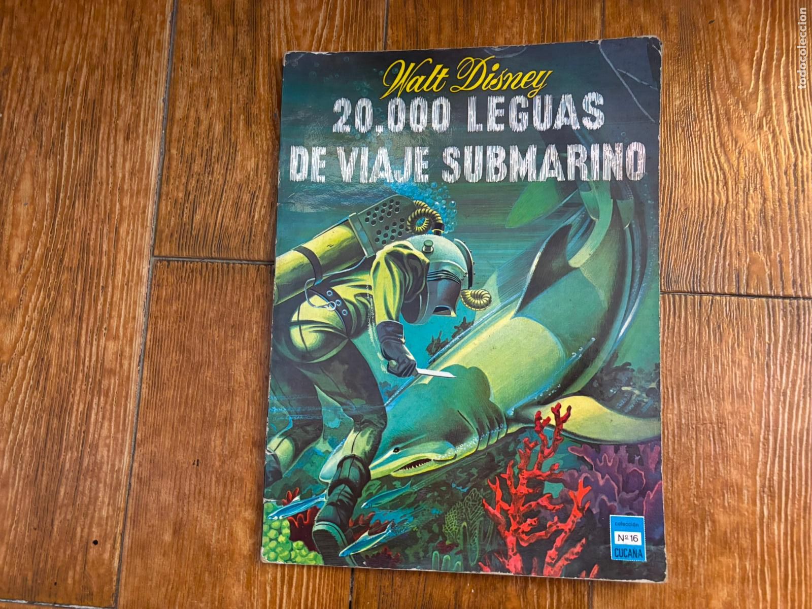 Tebeos: COLECCION CUCA&Ntilde;A N&ordm; 16 20000 LEGUAS DE VIAJE SUBMARINO WALT DISNEY ERSA