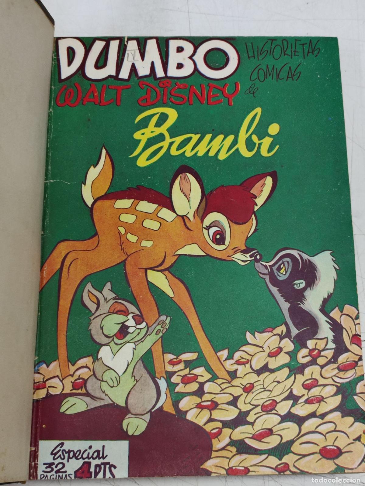 Tebeos: DUMBO. WALT DISNEY. TOMO CON 23 NUMS. DE 1952