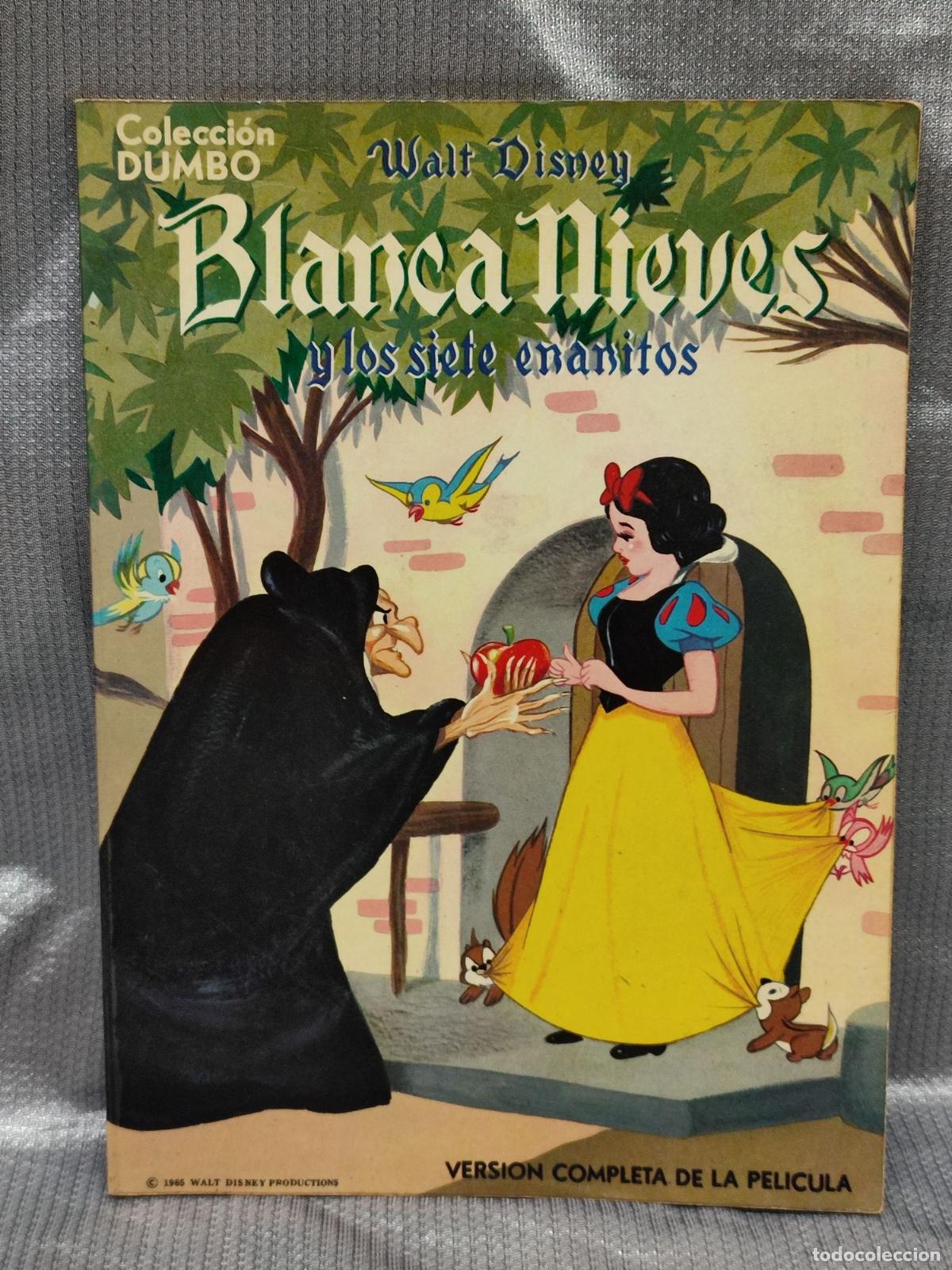 Tebeos: BLANCANIEVES (BLANCA NIEVES) Y LOS SIETE ENANITOS. COL. DUMBO. ERSA - WALT DISNEY