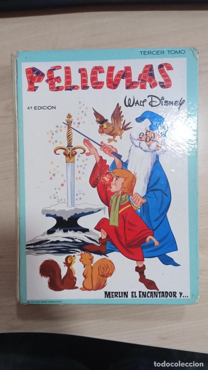 BDs: PEL&Iacute;CULAS WALT DISNEY TERCER TOMO 3 COLECCI&Oacute;N JOVIAL EDICIONES RECREATIVAS E.R.S.A. 1967 4&ordf; EDICI&Oacute;N
