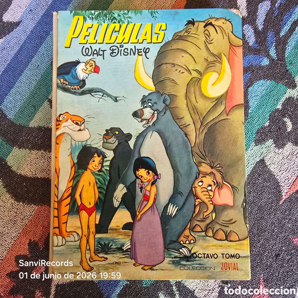 Tebeos: COLECCI&Oacute;N JOVIAL, PEL&Iacute;CULAS WALT DISNEY TOMO VIII (ERSA)
