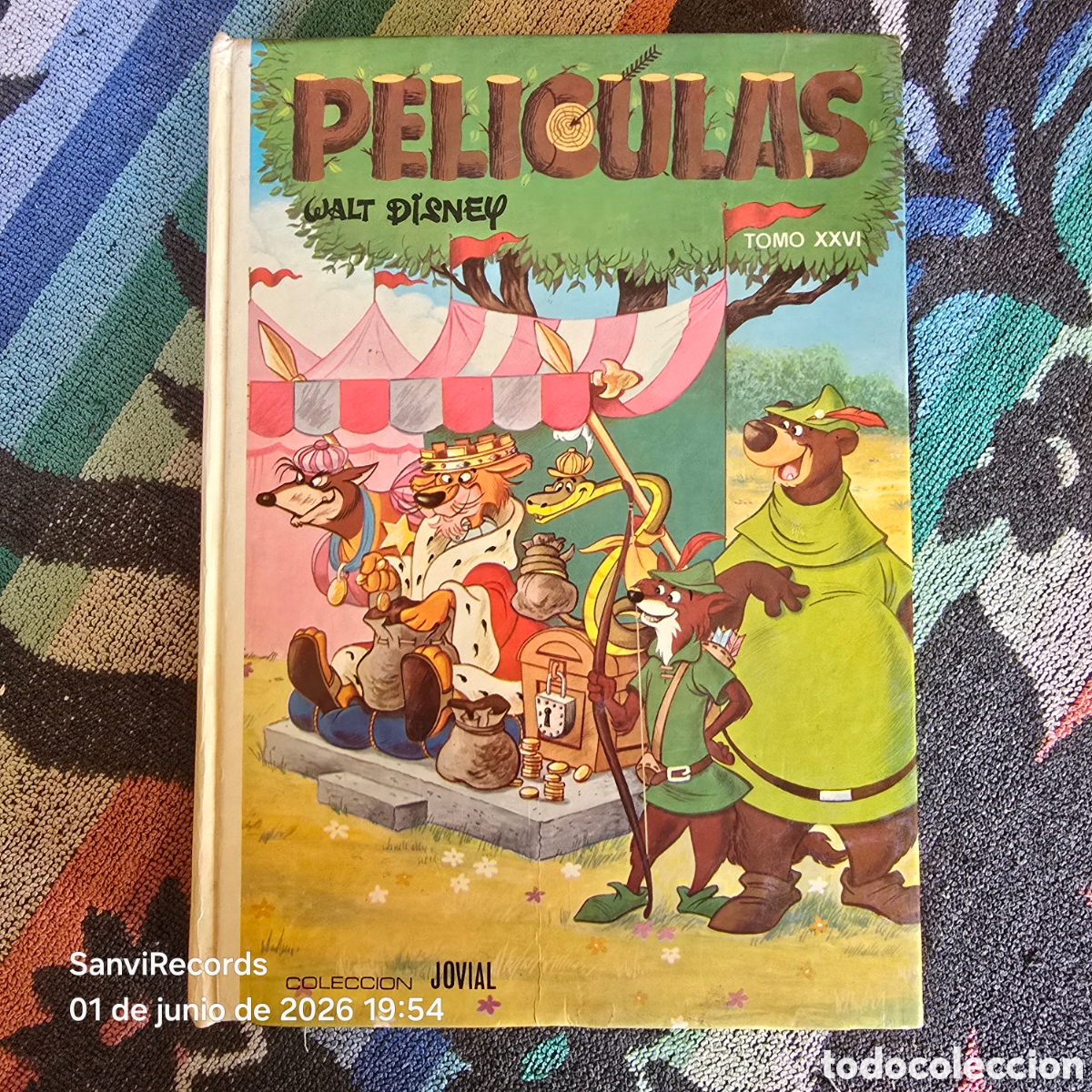 Tebeos: COLECCI&Oacute;N JOVIAL, PEL&Iacute;CULAS WALT DISNEY TOMO XXVI (ERSA)