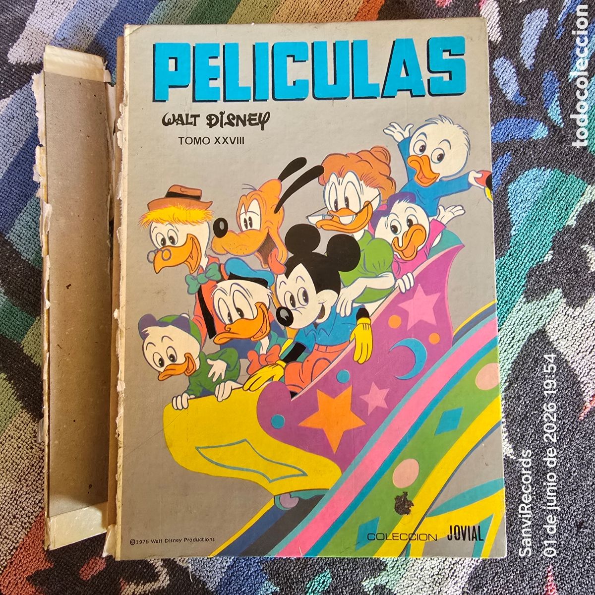 Tebeos: COLECCI&Oacute;N JOVIAL, PEL&Iacute;CULAS WALT DISNEY TOMO XXVIII (ERSA)