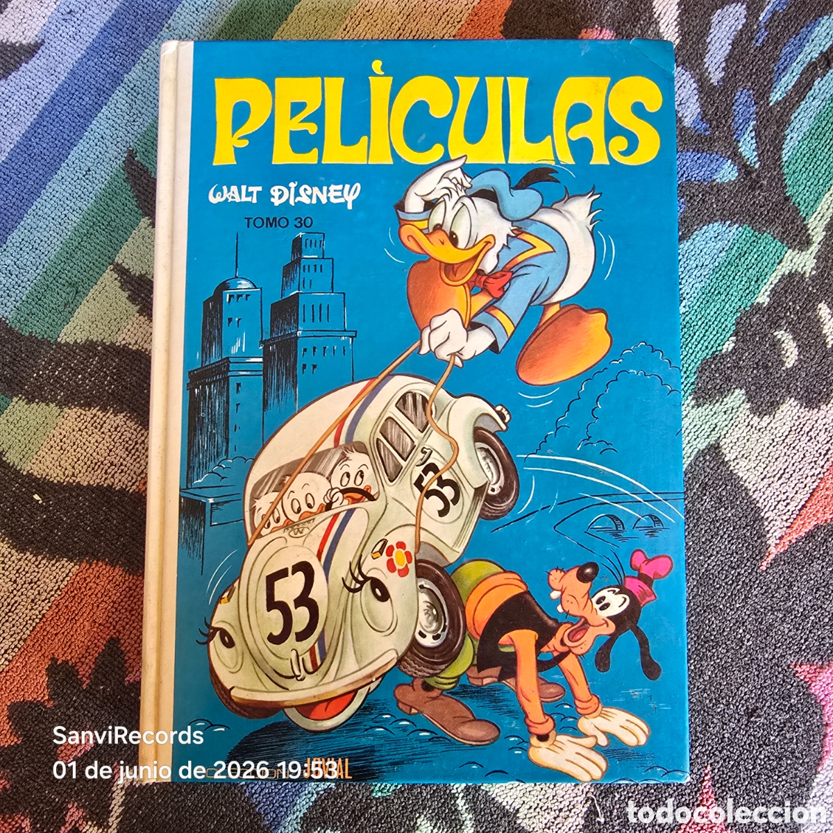 Tebeos: COLECCI&Oacute;N JOVIAL, PEL&Iacute;CULAS WALT DISNEY TOMO 30 (ERSA)