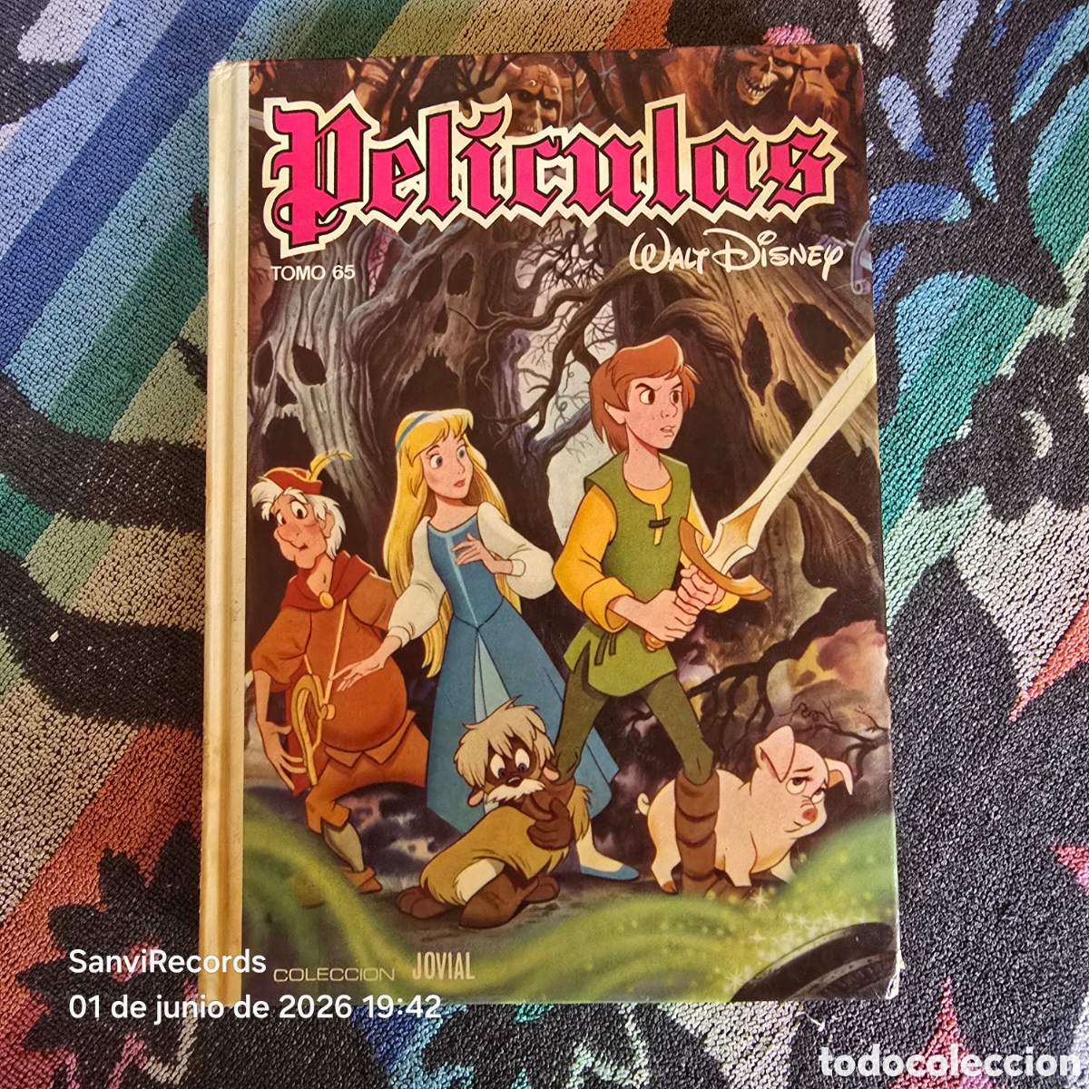 Tebeos: COLECCI&Oacute;N JOVIAL, PEL&Iacute;CULAS WALT DISNEY TOMO 65 (ERSA)