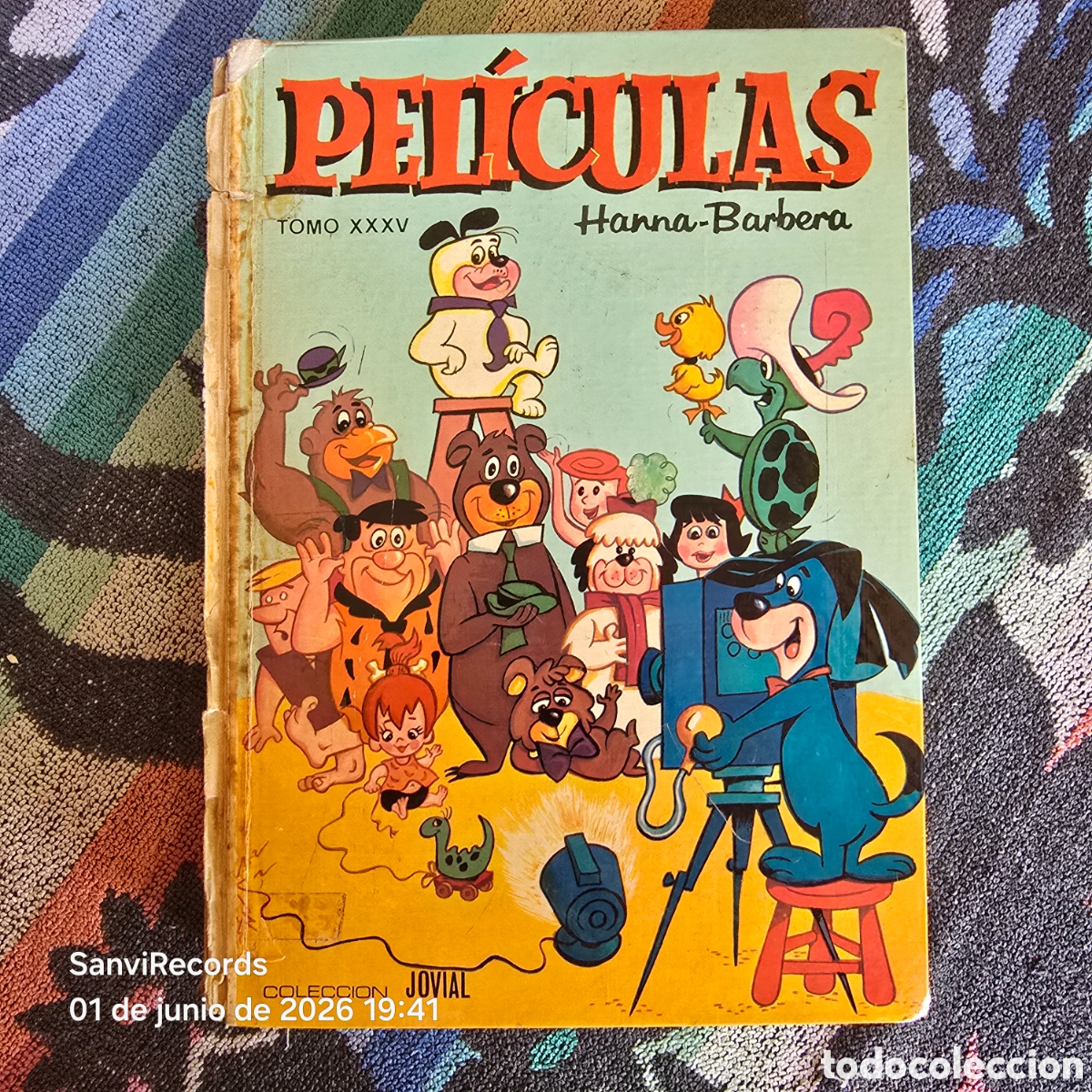Tebeos: COLECCI&Oacute;N JOVIAL, PEL&Iacute;CULAS HANNA-BARBERA TOMO XXXV (ERSA)