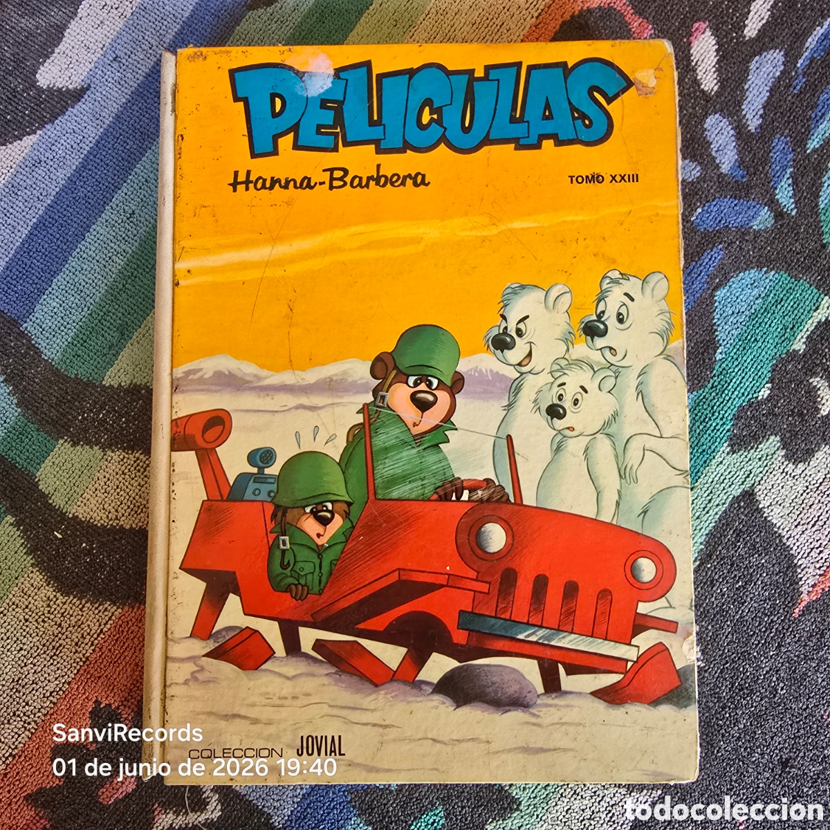 Tebeos: COLECCI&Oacute;N JOVIAL, PEL&Iacute;CULAS HANNA-BARBERA TOMO XXIII (ERSA)