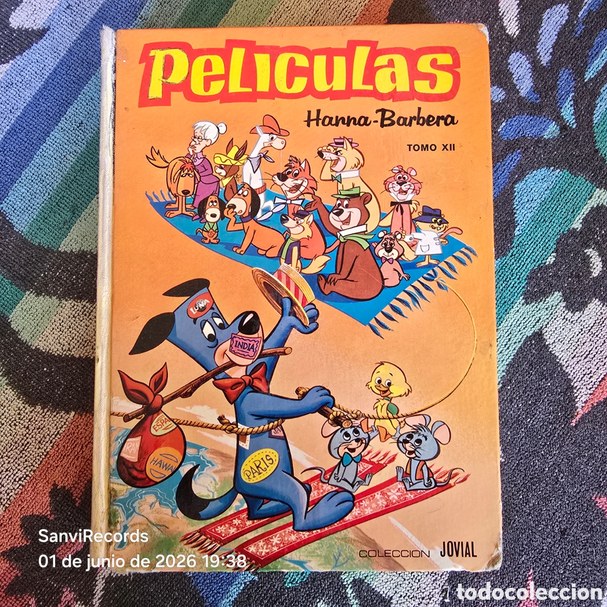 Tebeos: COLECCI&Oacute;N JOVIAL, PEL&Iacute;CULAS HANNA-BARBERA TOMO XII (ERSA)