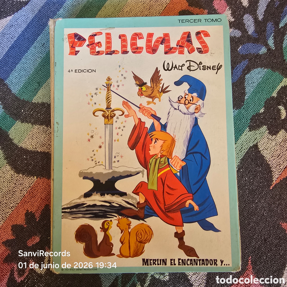 Tebeos: COLECCI&Oacute;N JOVIAL, PEL&Iacute;CULAS WALT DISNEY TOMO III (ERSA)