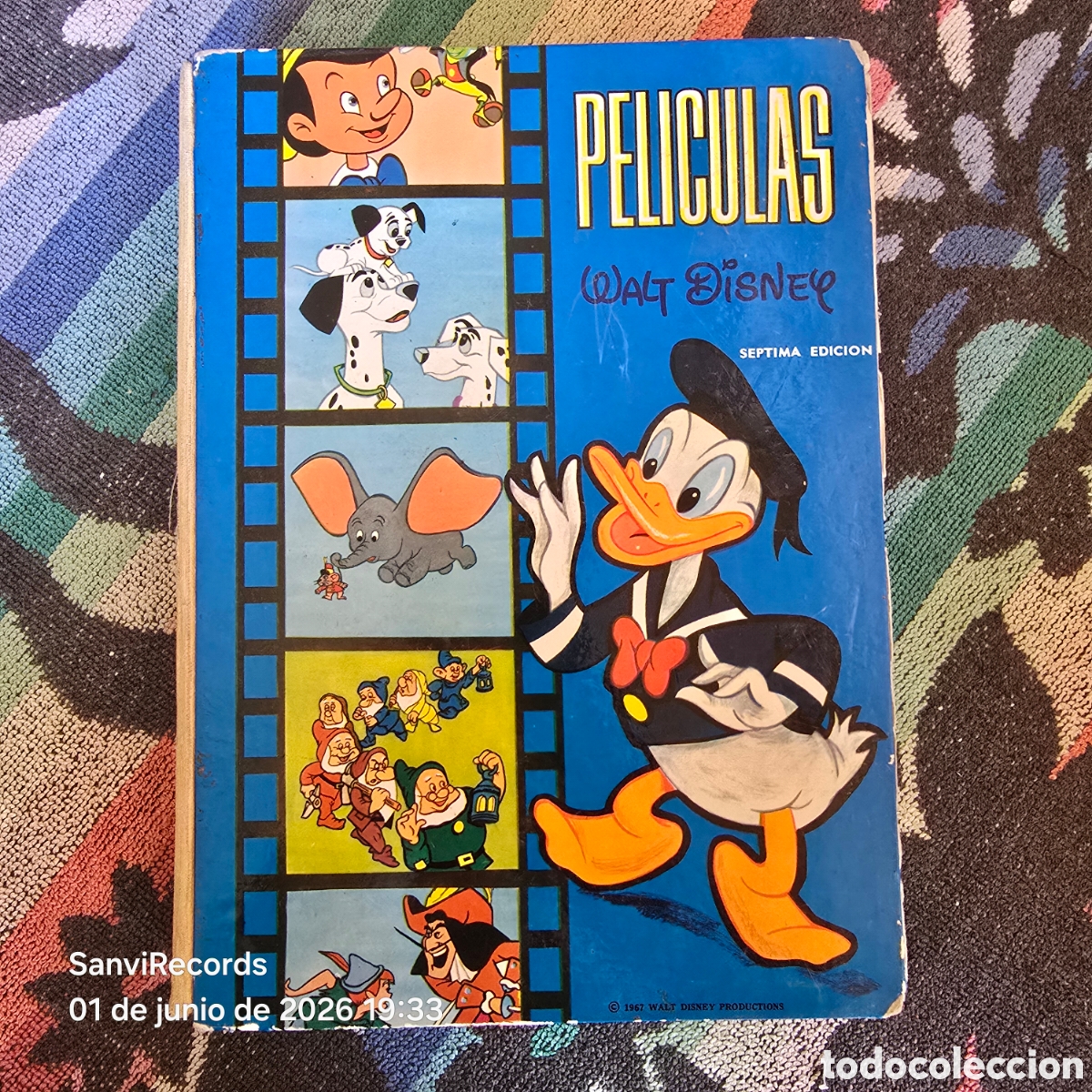 Tebeos: COLECCI&Oacute;N JOVIAL, PEL&Iacute;CULAS WALT DISNEY TOMO I (ERSA)