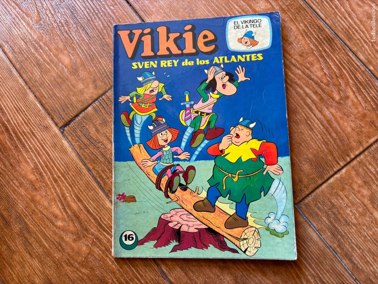 Tebeos: VIKIE EL VIKINGO N&ordm; 16 EDITORIAL ERSA