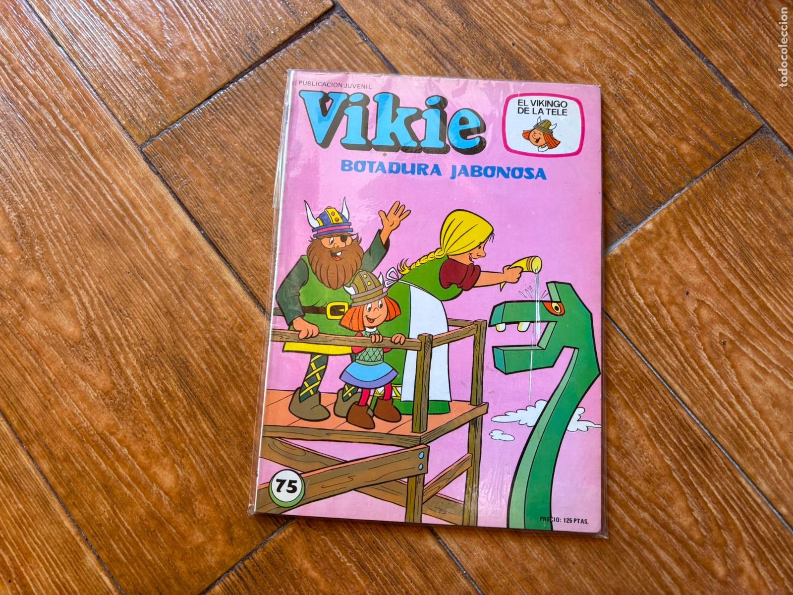 Tebeos: VIKIE EL VIKINGO N&ordm; 75 EDITORIAL ERSA