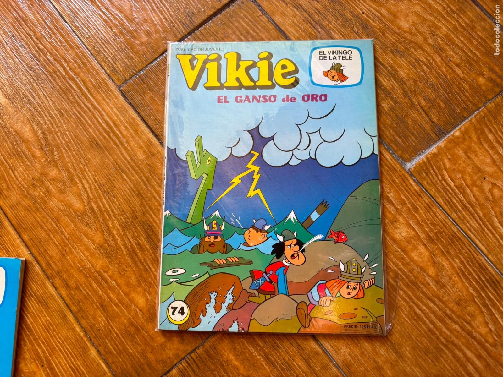 Tebeos: VIKIE EL VIKINGO N&ordm; 74 EDITORIAL ERSA