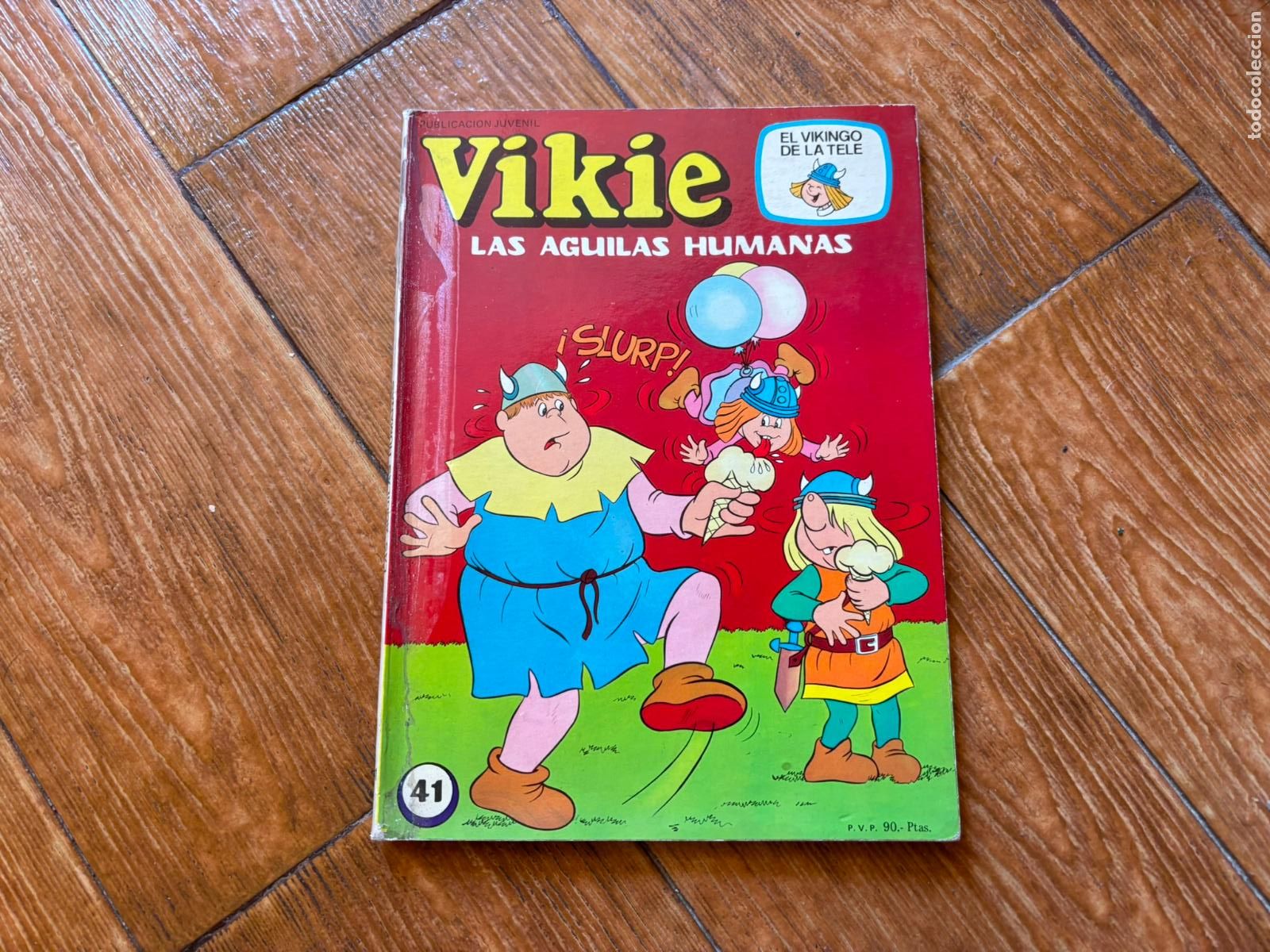 Tebeos: VIKIE EL VIKINGO N&ordm; 51 EDITORIAL ERSA