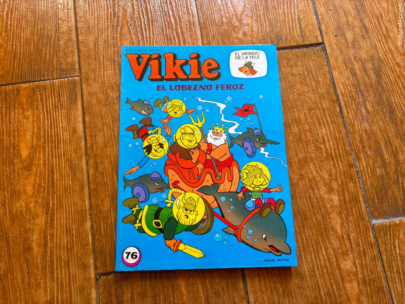 Tebeos: VIKIE EL VIKINGO N&ordm; 76 EDITORIAL ERSA