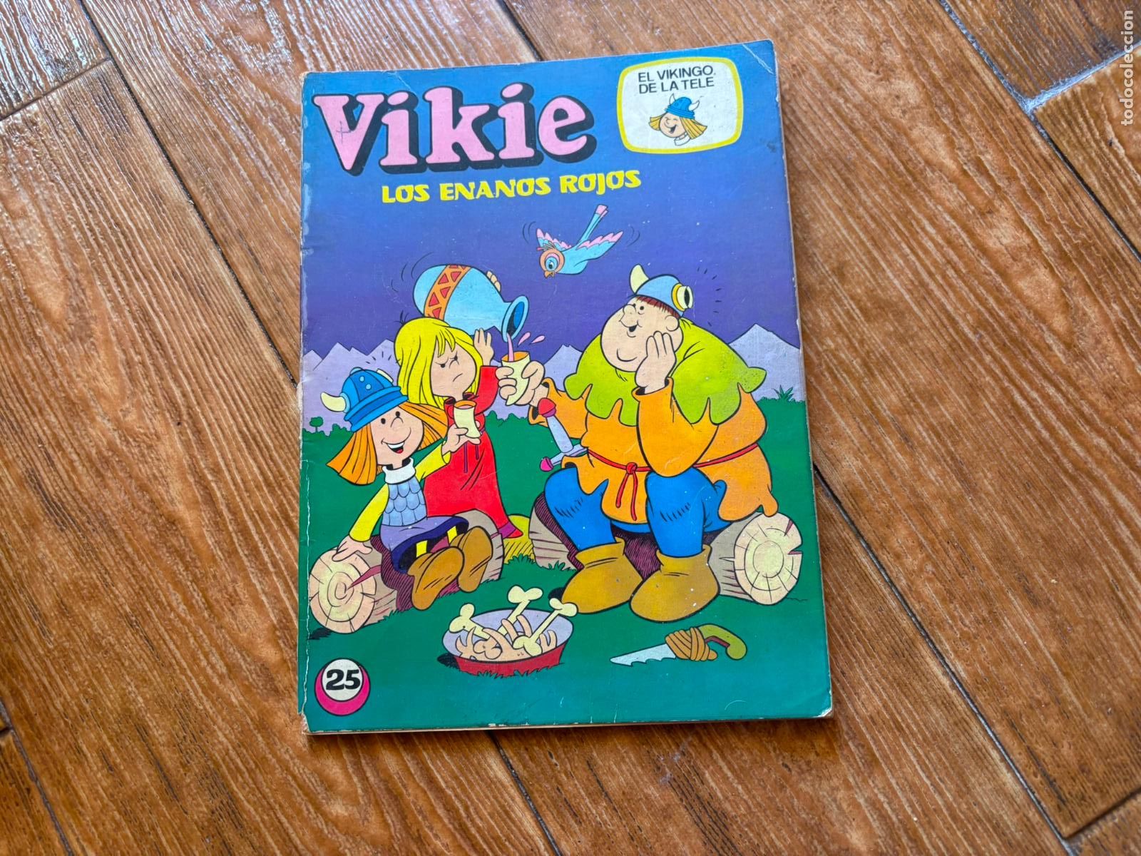 Tebeos: VIKIE EL VIKINGO N&ordm; 25 EDITORIAL ERSA