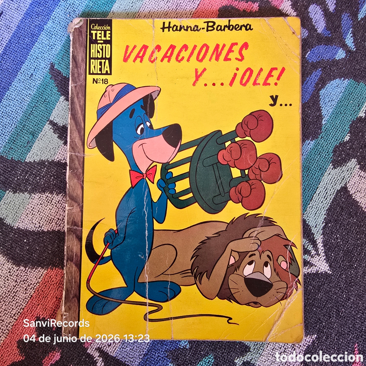 Tebeos: TELE HISTORIETA 18: HANNA-BARBERA, VACACIONES Y... &iexcl;OLE! Y... (E.R.S.A.)