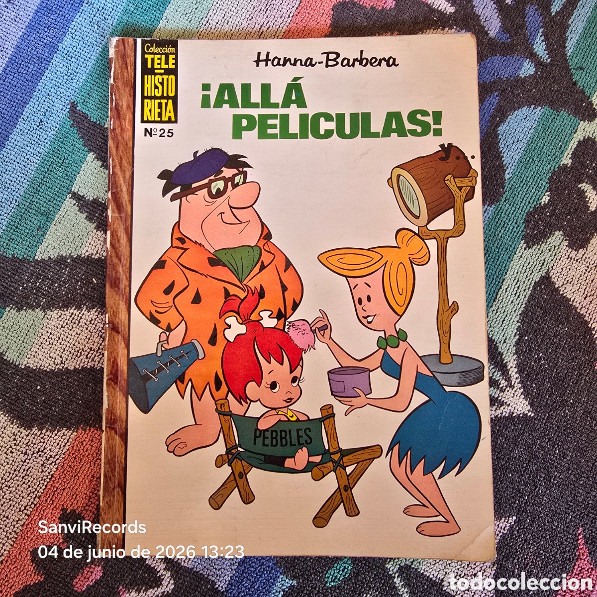 Tebeos: TELE HISTORIETA 25: HANNA-BARBERA, &iexcl;ALL&Aacute; PELICULAS! Y... (E.R.S.A.)