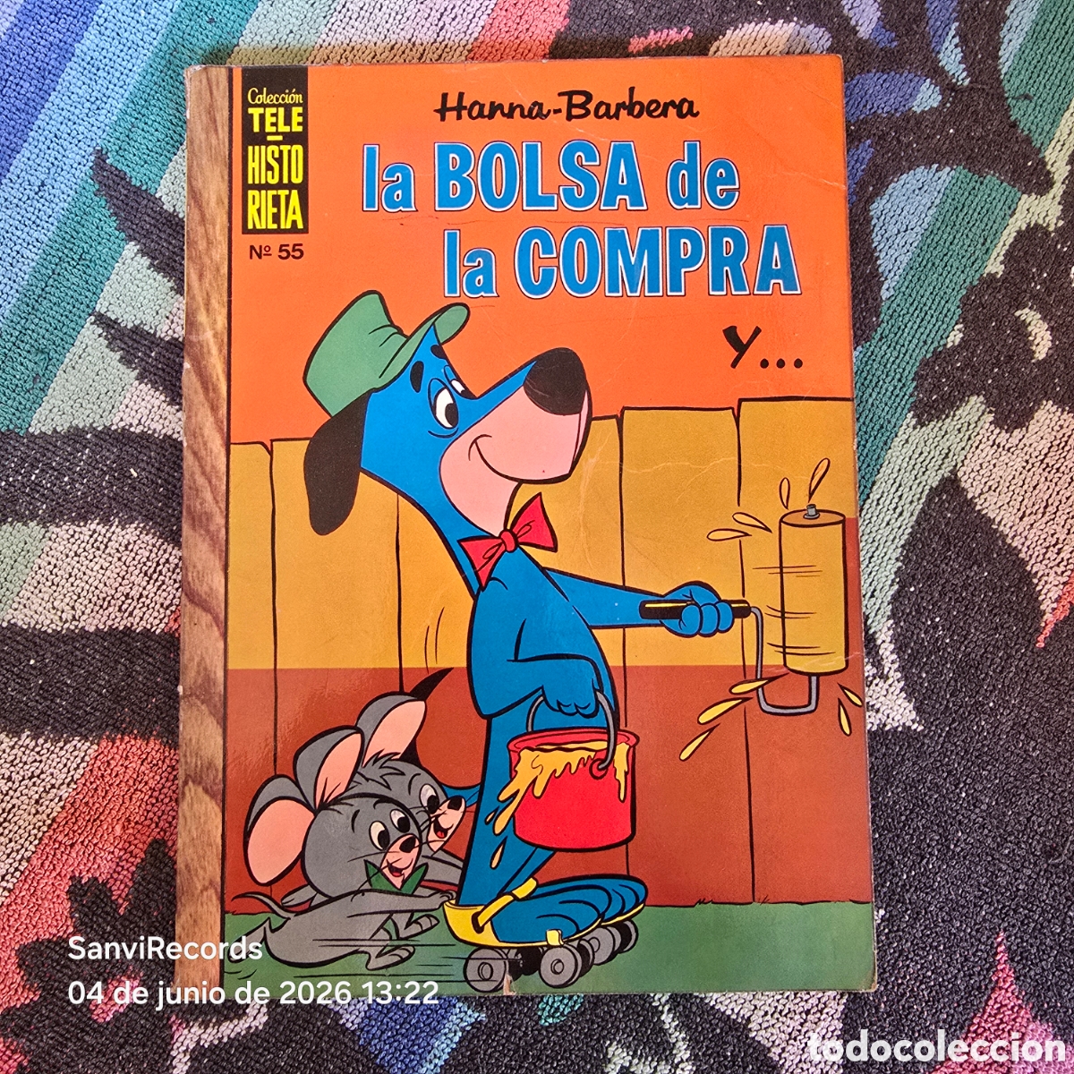 Tebeos: TELE HISTORIETA 55: HANNA-BARBERA, LA BOLSA DE LA COMPRA Y... (E.R.S.A.)