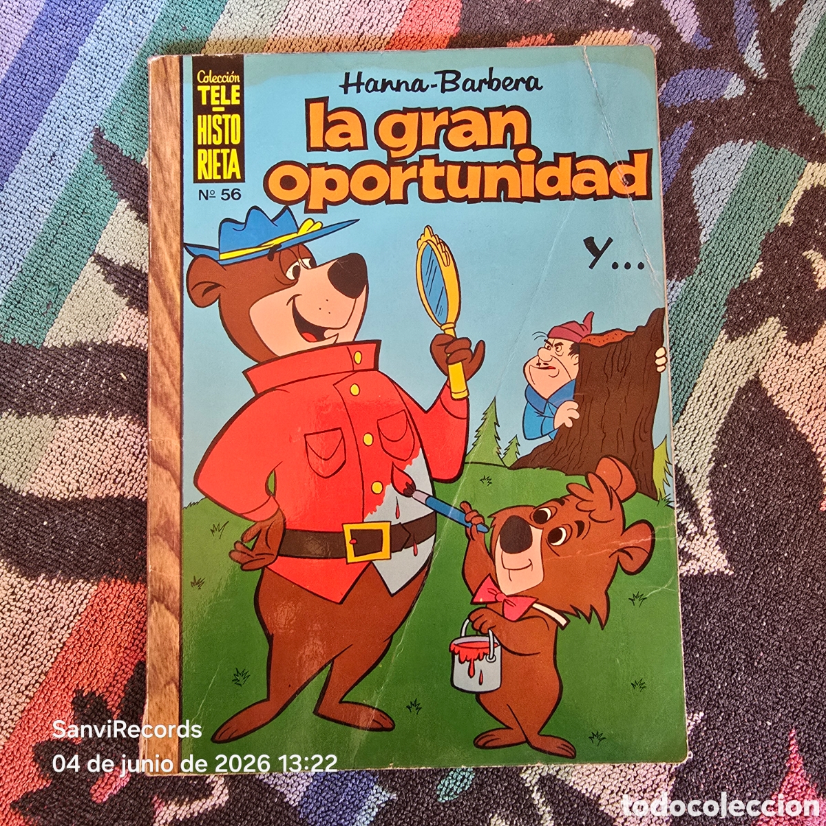 Tebeos: TELE HISTORIETA 56: HANNA-BARBERA, LA GRAN OPORTUNIDAD Y... (E.R.S.A.)