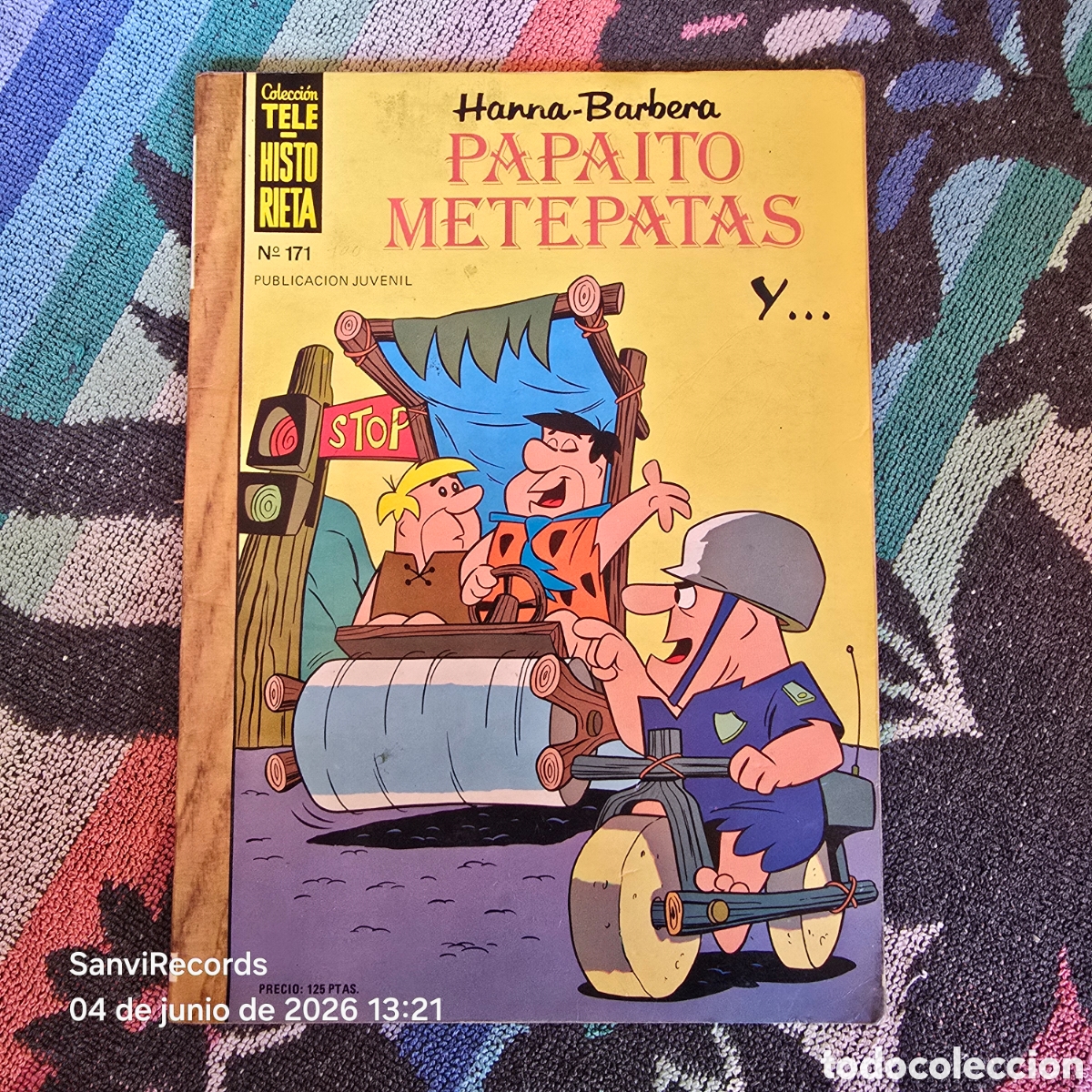 Tebeos: TELE HISTORIETA 171: HANNA-BARBERA, PAPAITO METEPATAS Y... (E.R.S.A.)