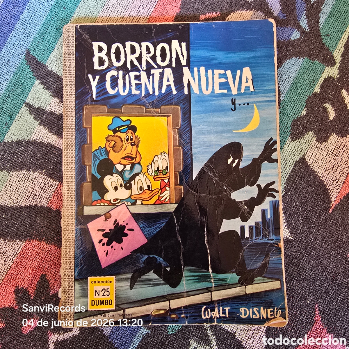 Tebeos: DUMBO 25: WALT DISNEY, BORR&Oacute;N Y CUENTA NUEVA (E.R.S.A.)