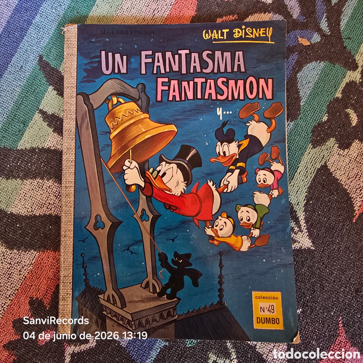 Tebeos: DUMBO 49: WALT DISNEY, UN FANTASMA FANTASMON Y... (E.R.S.A.)