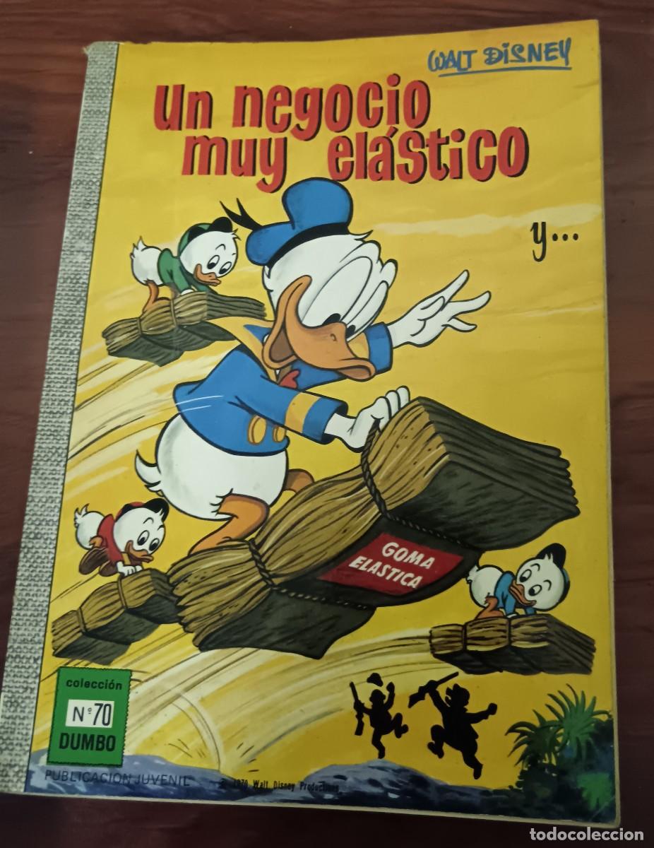 Comics: UN NEGOCIO MUY EL&Aacute;STICO WALT DISNEY COLECCI&Oacute;N DUMBO N&ordm; 70 ERSA A&Ntilde;O 1970